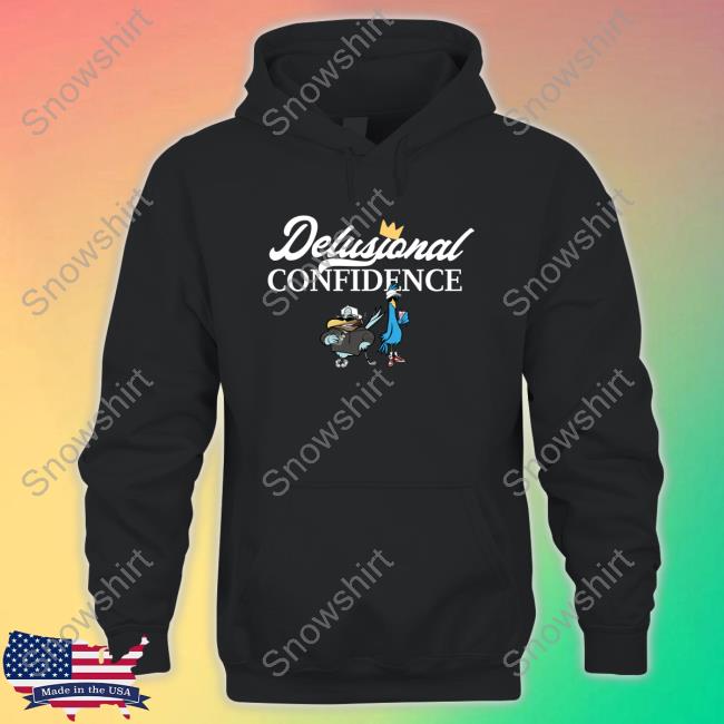 Fairway Jockey Merch Birdie Juice Delusional Confidence T Shirt