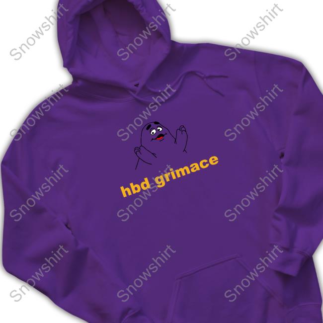 Official Happy Birthday Grimace Hoodie
