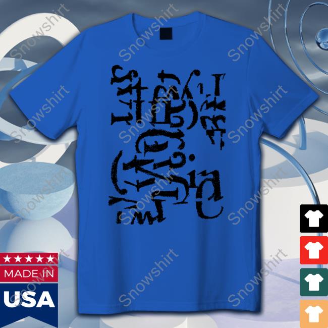 Alphabet Fragment Tee Shirts Alphabet Fragment Shirt