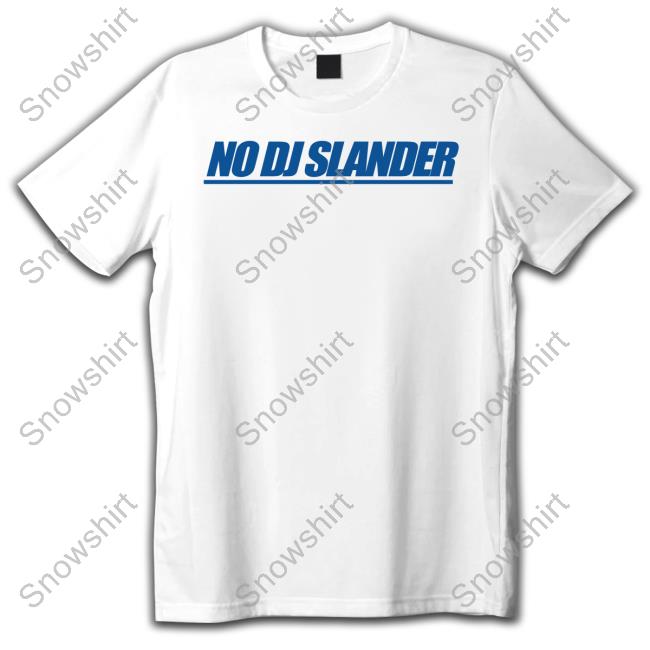 Official No Dj Slander Tee