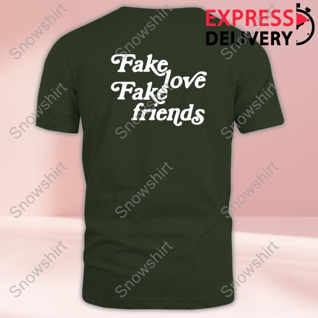 Official Okeeyoficial Fake Love Fake Friends T Shirt