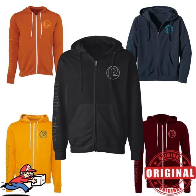 Official Pretty Lights Merch Pretty Lights Badge Logo Zip Attractive Hoodie (Black) PrettyLights