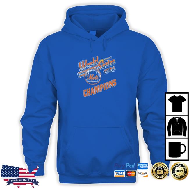 Offcial Homage Merch Mets World Series Champs 1986 Shirt