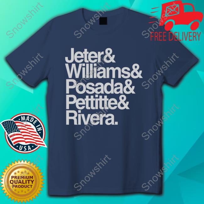 Ny Evil Empire Jeter & Williams & Posada & Pettitte & Rivera Hoodie