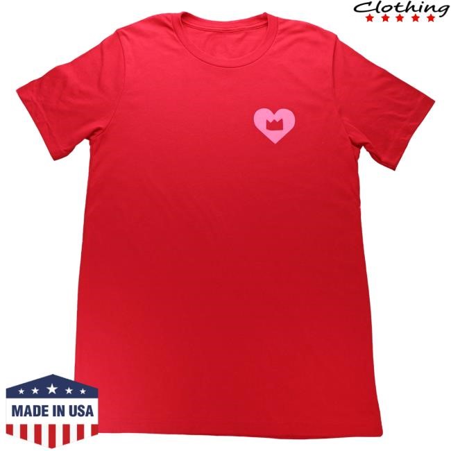 Official Trixie Motel Merch Queen of Hearts T Shirt