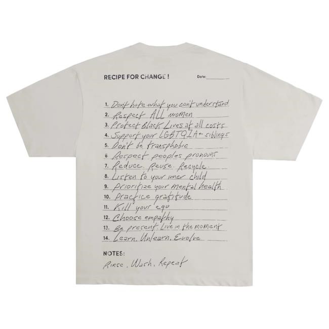 Official Chnge Clothing Change is an Act of Love S/S Shirt