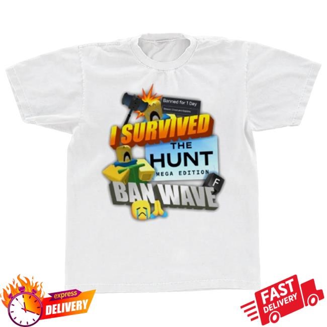 Roblox 2025 Ban Wave Surf Champion Shirt