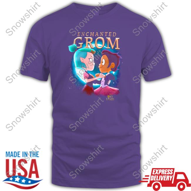 Official Enchanted Grom Tee Shirt Official Disney's The Owl House Grom Shirts