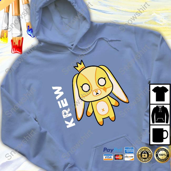 Krew District Merch Gold Teddy Tee Official Krew District Merch Gold Teddy Tee