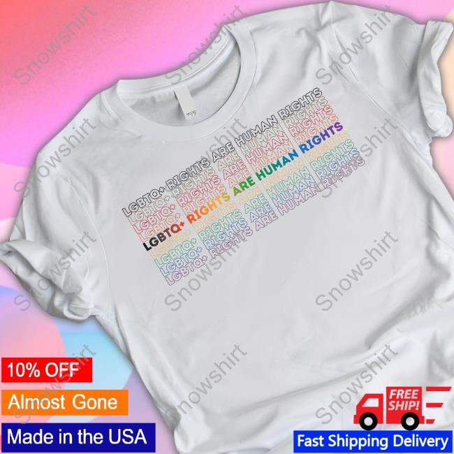 Official Onward Together Lgbtq+ Rights Are Human Rights Hoodie Hillary Clinton