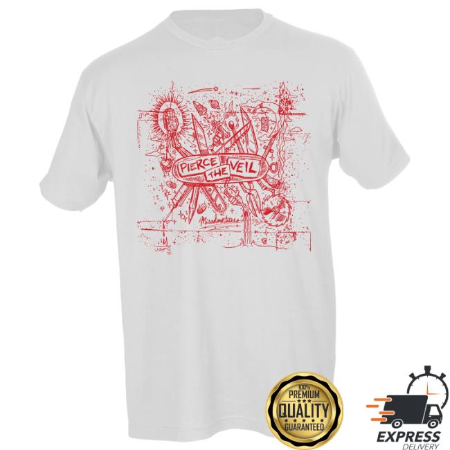 Pierce The Veil Misadventures Sweatshirt- Red