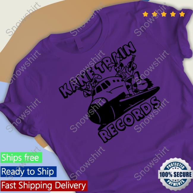 Kane Train Spaceship Records New Tee