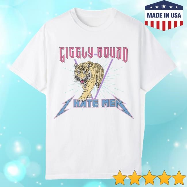Official Giggly Squad Merch Shop I H8 Men World Tour New T-Shirt