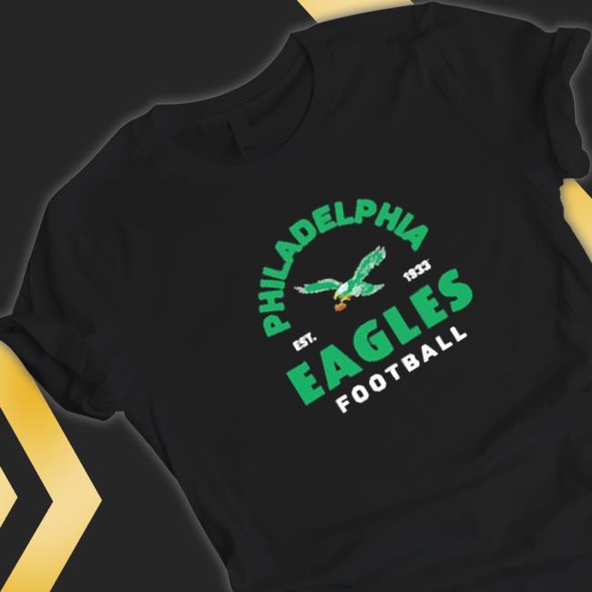 Official Philadelphia Eagles Timeless Collection Vintage Arch 2023 Tee