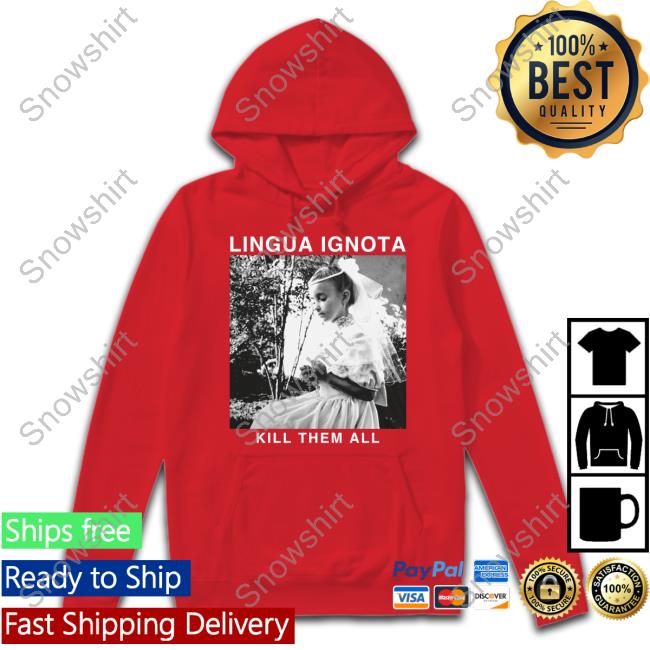 Official Lingua Ignota Merch Lingua Ignota Kill Them All T Shirts Evilgreed Lingua Ignota Kill Them All T Shirt