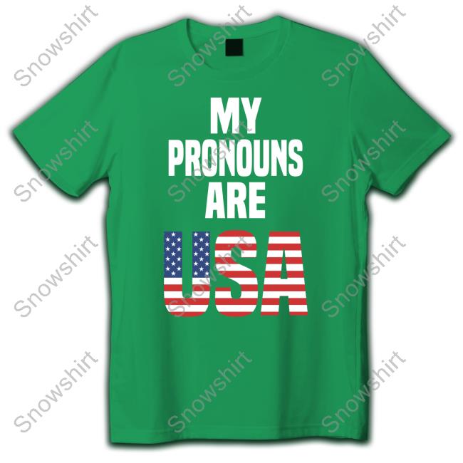 Enes Kanter My Pronouns Are Usa Tee Shirt Enes Freedom Official My Pronouns Are Usa T Shirt
