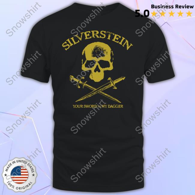Official Silverstein Shop Dagger Throwback Skull Long Sleeve Tee