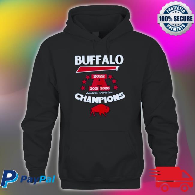 Buffalo Bills Eastern Division Champions 2020 2022 Crewneck Sweatshirt Buffalo Bills Eastern Division Champions 2020 2022 T-shirt