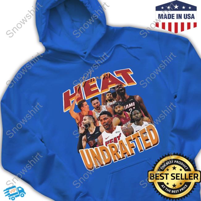 Max Strus Miami Heat Undrafted Long Sleeve T Shirt Miami Heat Undrafted Tee