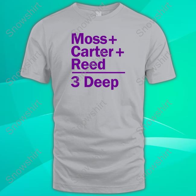 Sam Newton Moss Carter Reed 3 Deep T Shirt