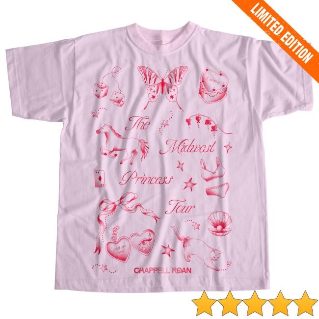 Midwest Princess Tour Shirt — Chappell Roan