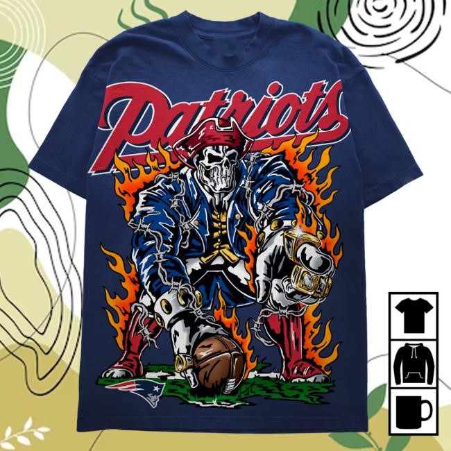 Patriots Dynasty T-Shirt - Navy Gameday Classic Warren Lotas