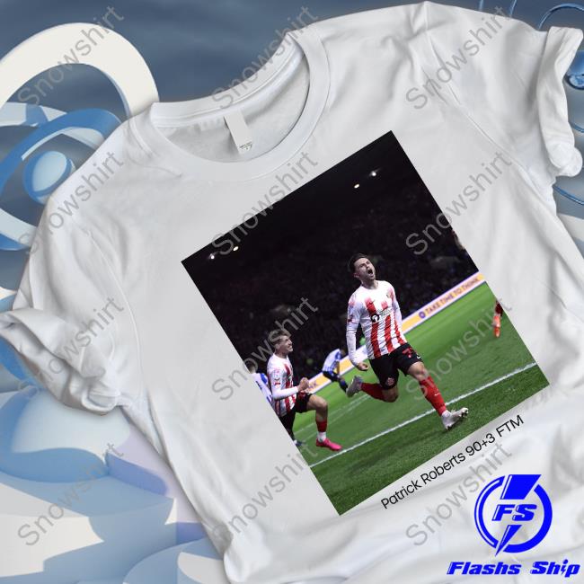 Patrick Roberts 90+3 Ftm Tee Shirt Derby County FC