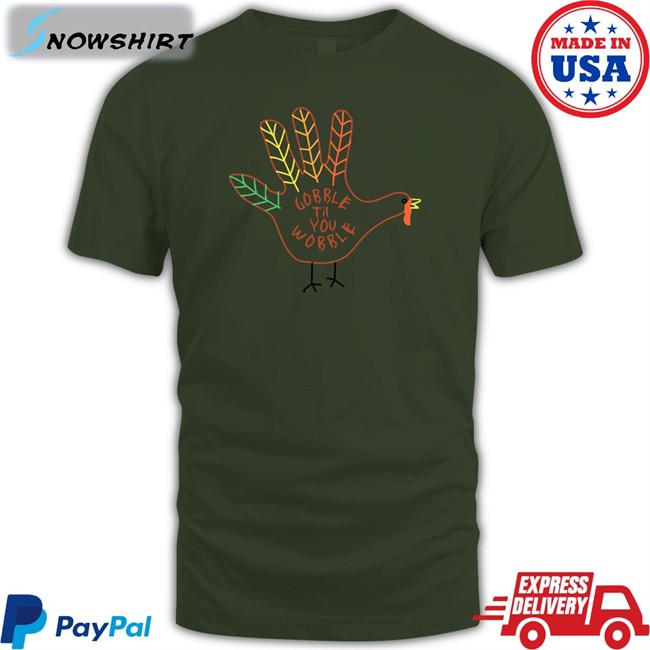 Leigh Mcnasty Gobble Till You Wobble Sweatshirt Bunkerbranding