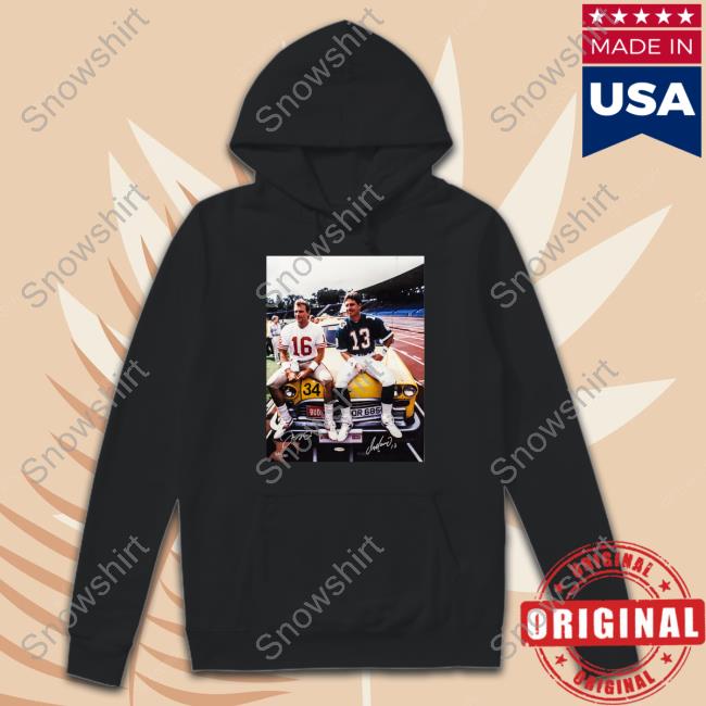 Dan Marino Joe Montana Tee Shirt Turd Ferguson Marino Montana Shirt