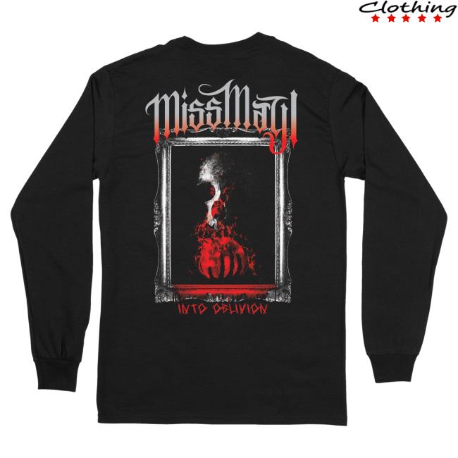 Official Merch Now Now Miss May I Into Oblivion Long Sleeve Tshirt MerchNow Official Merch Now Now Miss May I Into Oblivion L/S Tee MerchNow