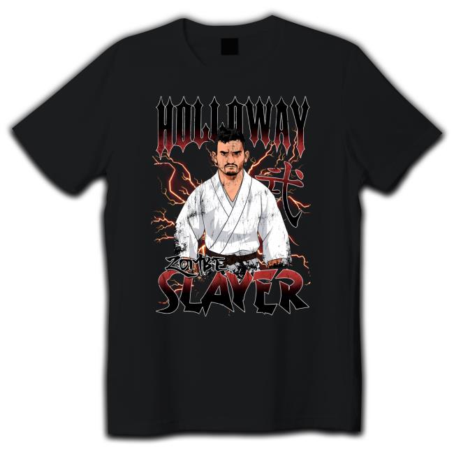Max Holloway Zombie Slayer Shirt