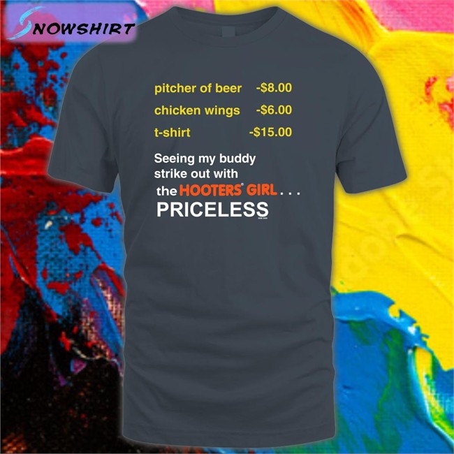 Shirts That Go Hard Pitcher Of Beer Chicken Wings Unisex Tee Shirts Shirts That Go Hard Pitcher Of Beer Chicken Wings Hooters Girl Tee Shirts Shirtsthtgohard