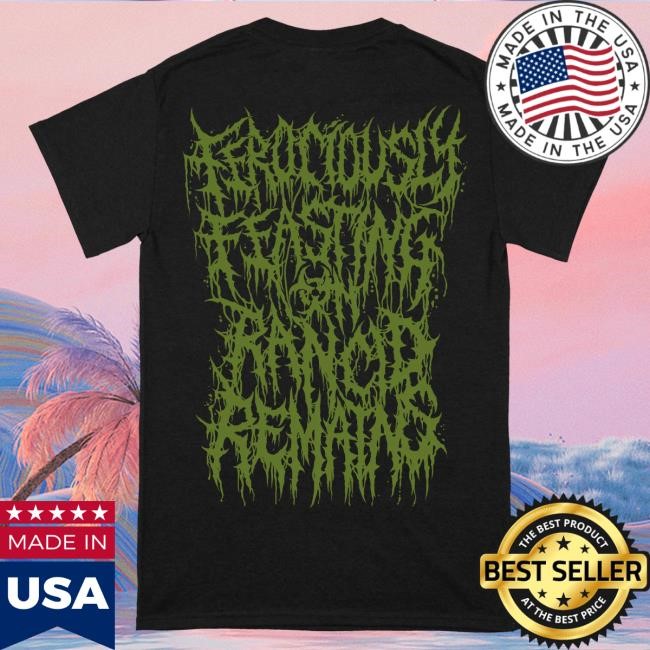 Official Reality Fade Merch Store Diphenylchloroarsine 'Ferociously Feasting on Rancid Remains' Shirt New RealityFade