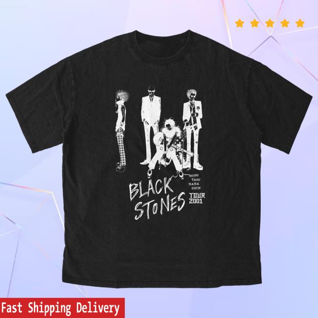Black Stones 2001 Tour Long Sleeve Tee