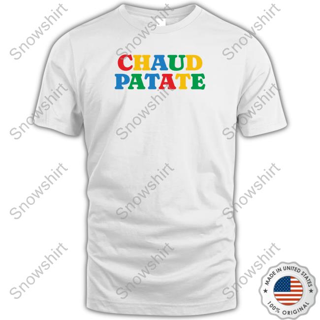 Average Rob Merch Chaud Patate Multicolor Hooded Sweatshirt
