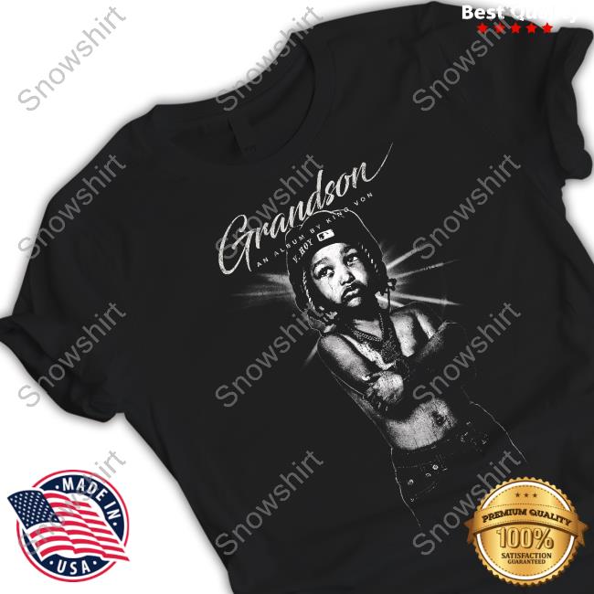 Official King Von Merch Grandson Album Tee