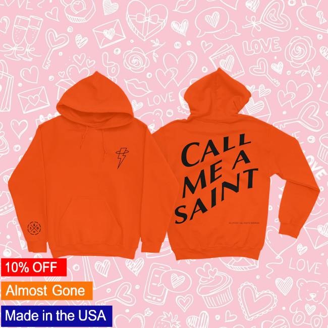 Call Me A Saint Pullover Hoodie (Orange) – Shinedown
