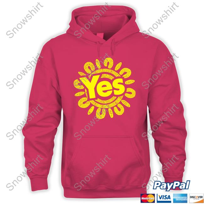 Yes 23 Black Tee Yes 23 Merch Flower Yes T-Shirt