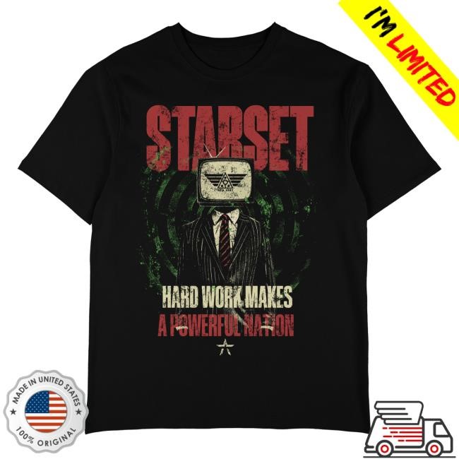 Hard Work New Tee – Starset Merchandise