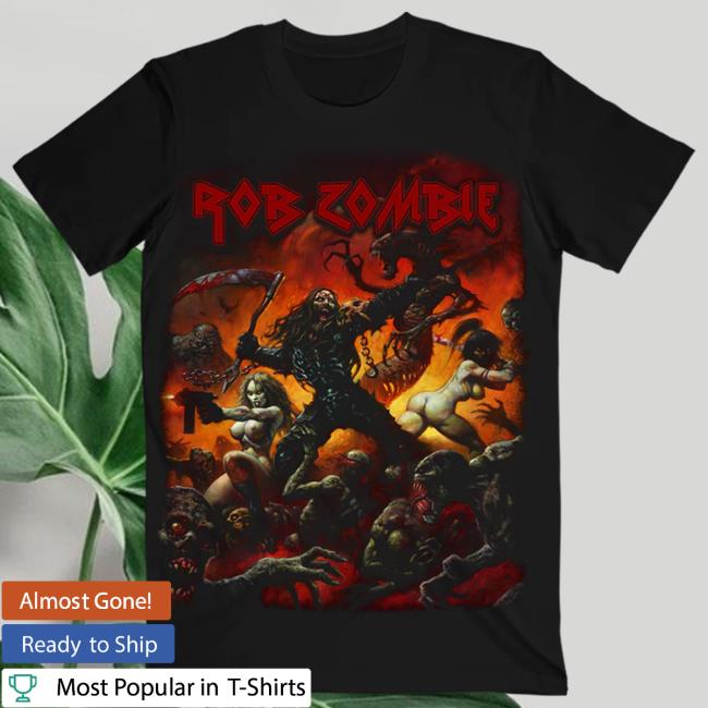 Official Rob Zombie Merch Shop Battle Shirt