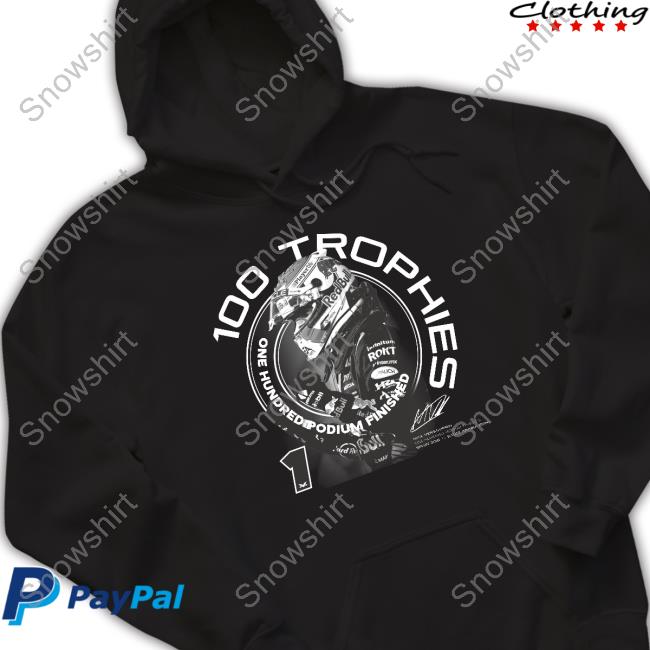 Official 100 Podiums - Shirt 2024 - Max Verstappen
