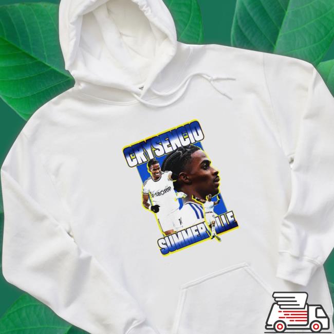 Official Crysencio Summerville Leeds Hooded Sweatshirt Official Crysencio Summerville Leeds Cap