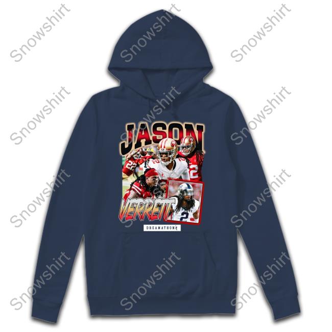 Official Jason Verrett T Shirt Official Jason Verrett Shirts