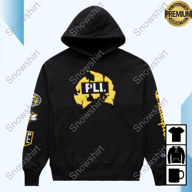 Official Premier Lacrosse League Shop The Method Hoodie | Pll X Method Man Crew neck Sweatshirt Black