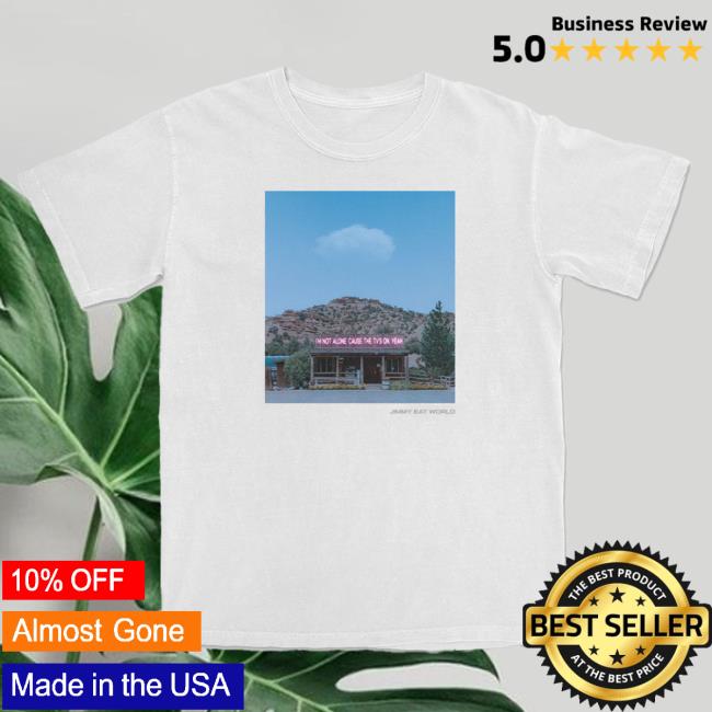 Official Jimmy Eat World Merch Jimmy Eat World I'm Not Alone Tshirt (Ivory)