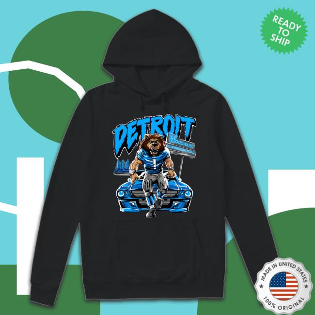 Kiwiclo Detroi Woodward All American Road Long Sleeve T Shirt Kiwiclo Detroi Woodward All American Road Long Sleeve T Shirt