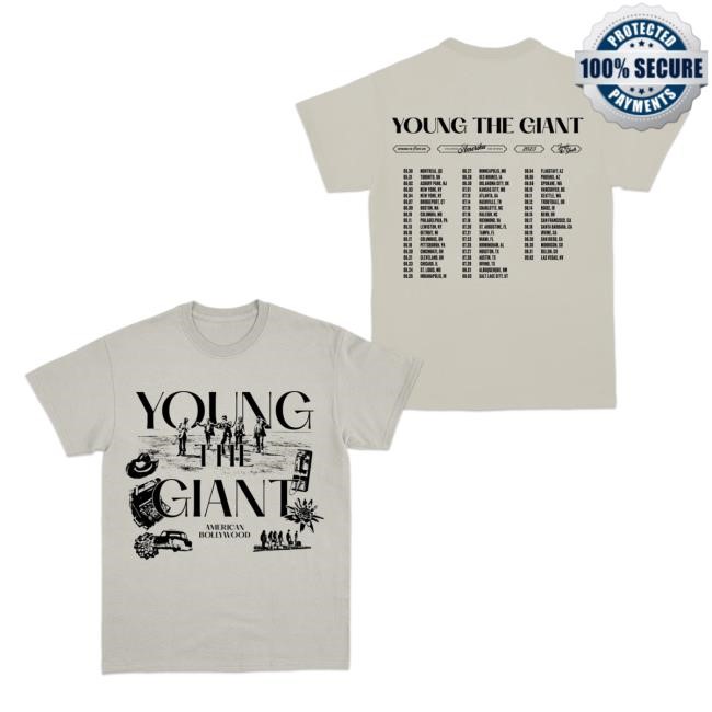 Official Young The Giant Store Shop Poster Tour New Shirt – Young the Giant