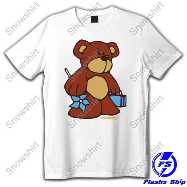 Ricky Montgomery Merch Bear T Shirt Rickymontgomery