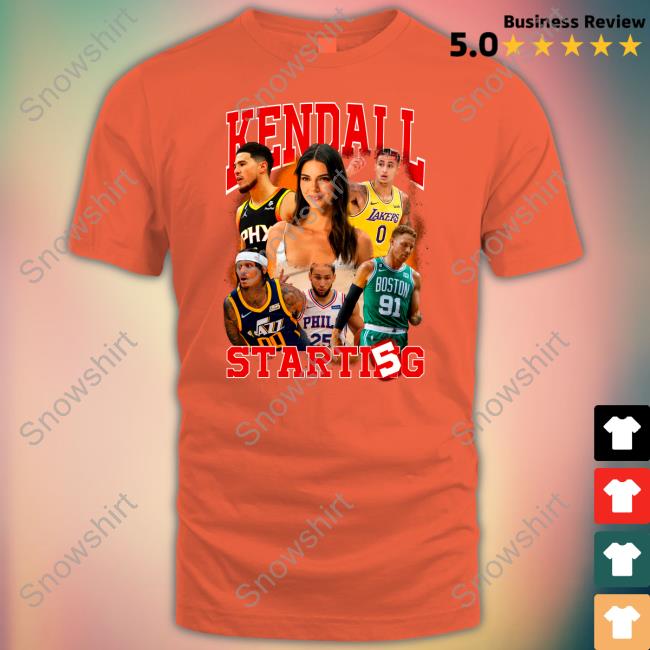 Kendall Starting 5 Shirt Kendall Jenner Crewneck Sweatshirt