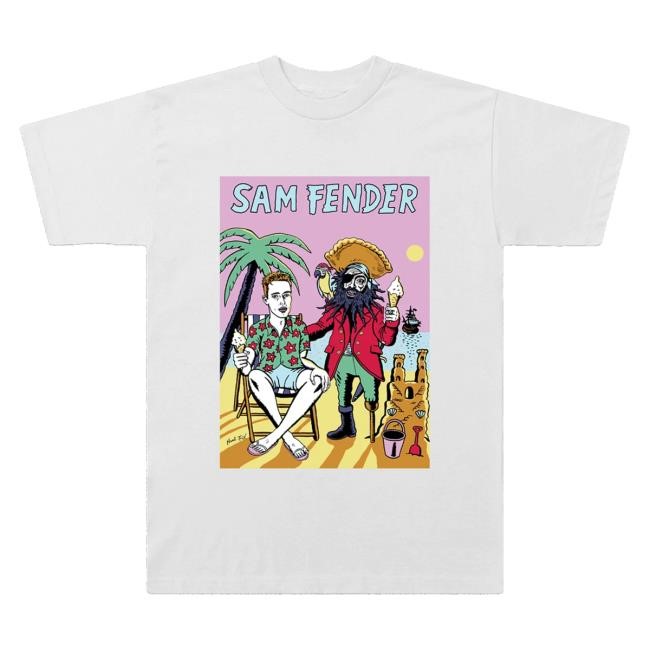 Sam Fender Beach Pirate New Shirt - Sam Fender Shop Merch